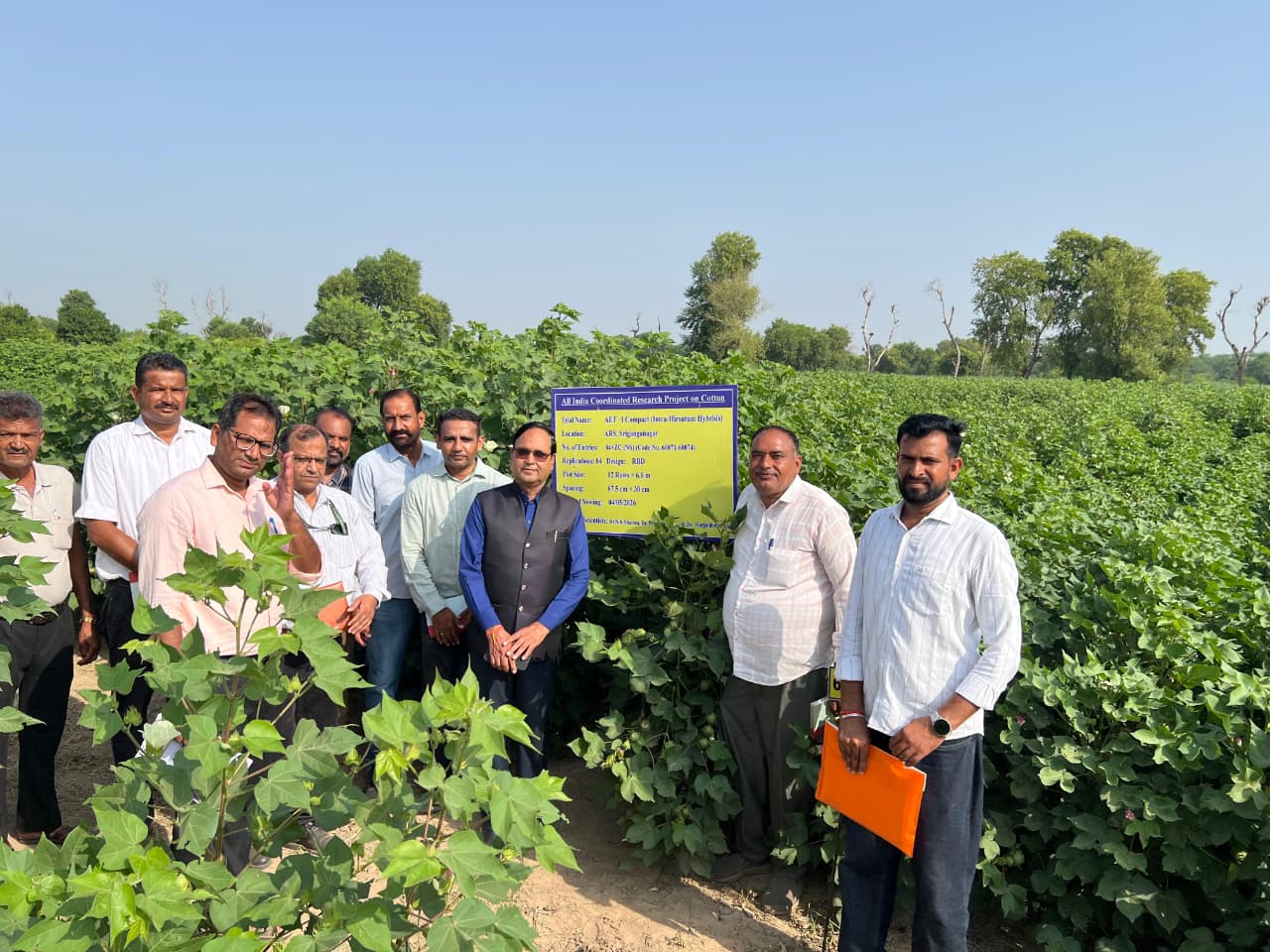 Hon’ble Vice Chancellor SKRAU, Visit