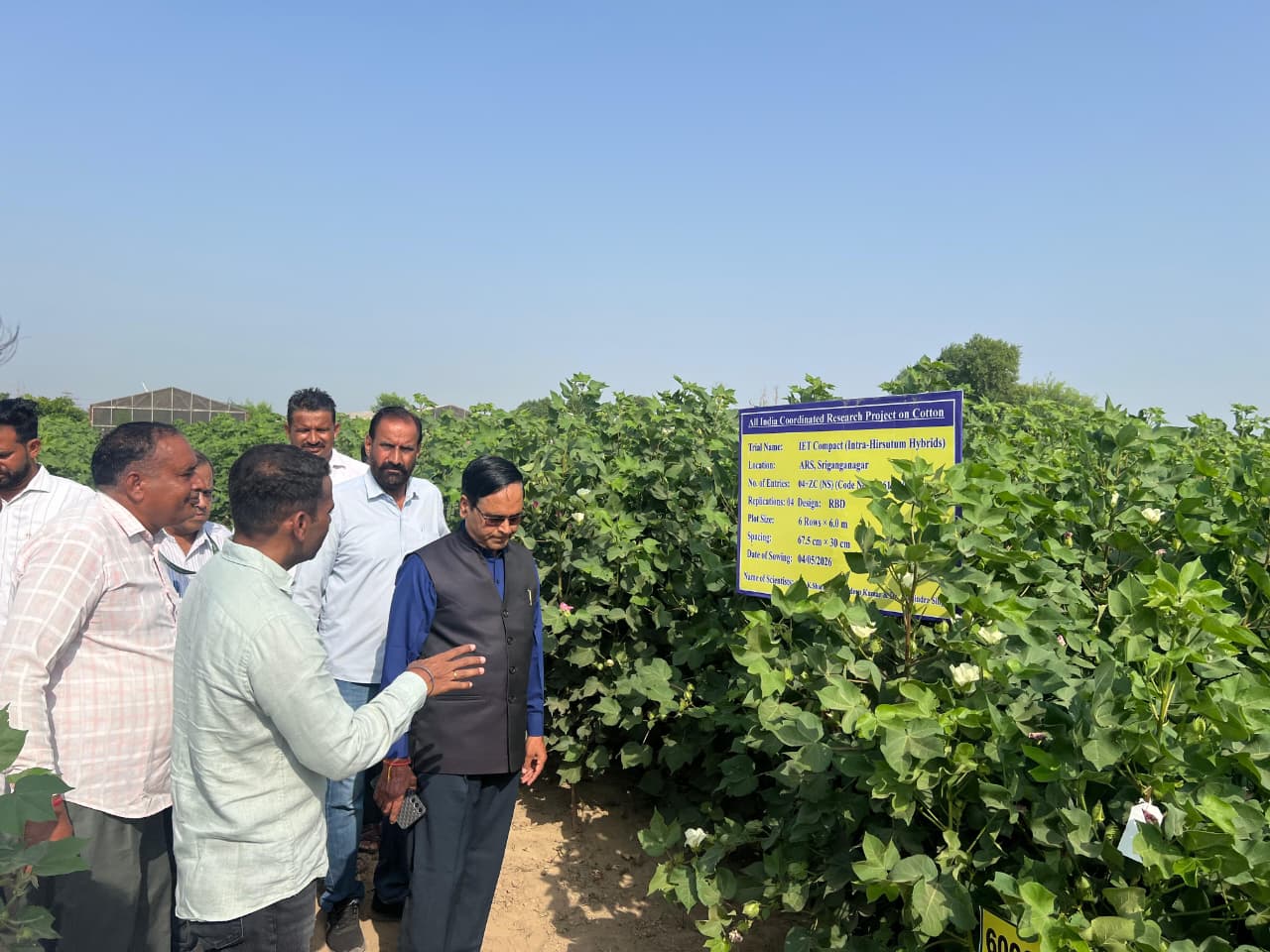 Hon’ble Vice Chancellor SKRAU, Visit