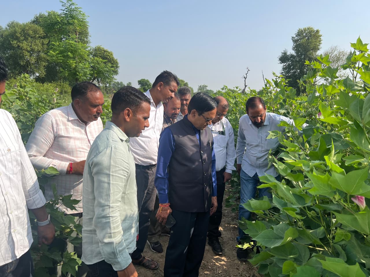 Hon’ble Vice Chancellor SKRAU, Visit